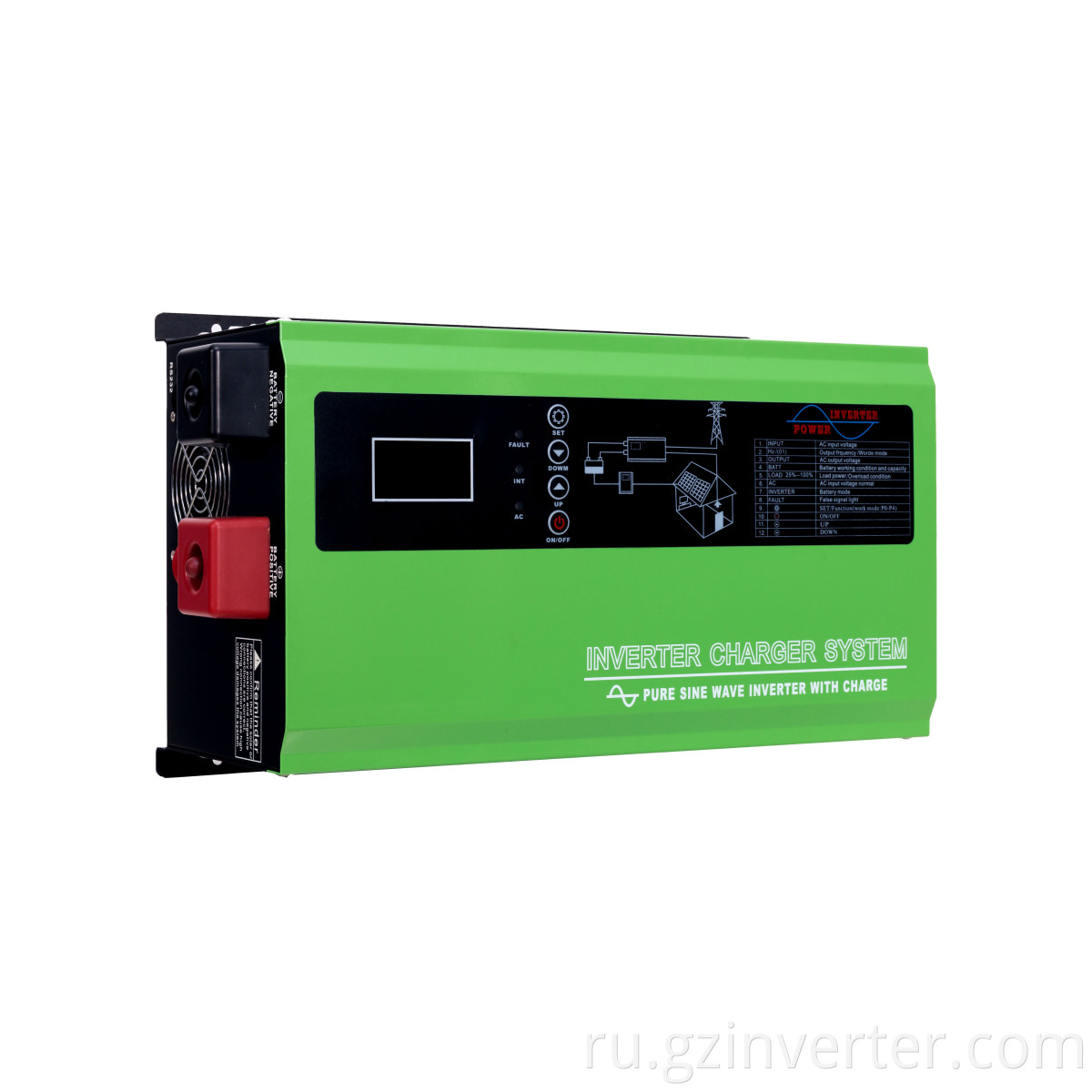 Low frequency inverter with controller